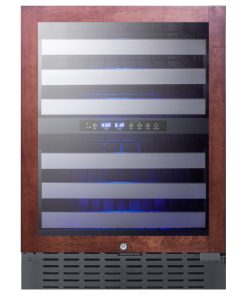 Summit SWC532BLBISTPNR 24"W 46 Bottle Capacity Wine Cooler - Panel Ready