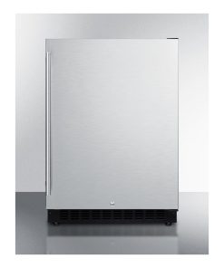 Summit AL54 24"W 4.8 Cu. Ft. Compact Refrigerator - Stainless Steel