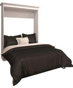 Versatile By Bestar 64" Full Wall Bed, White