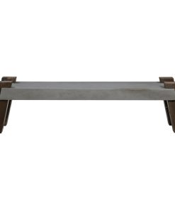 Uttermost Lavin Industrial Concrete Bench