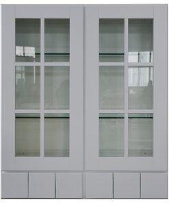 Sunny Wood GSW3642GD6-A Grayson 36"W x 42"H Wall Cabinet - Dove Gray