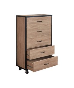 Wooden Chest, Weathered Light Oak Brown