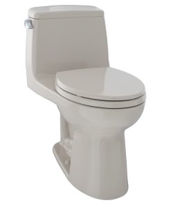 Toto Eco UltraMax 1-Piece Elongated 1.28 GPF ADA Compliant Toilet, Bone