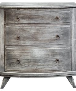 Weathered Wood Gray Accent Dresser Chest Rustic Antique Style Farmhouse