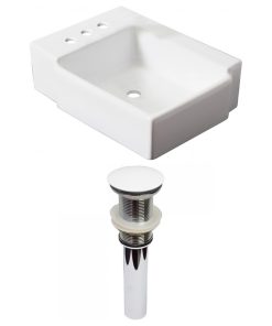 16.25-in. W Bathroom Vessel Sink Set RPBK-31201