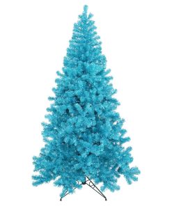 Vickerman Sky Blue Tree, Dura-Lit 500 Teal Lights, 7'x48"