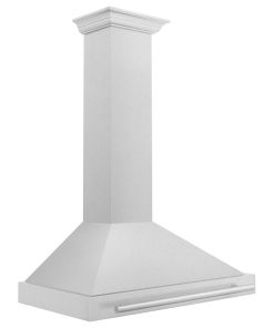 36" Stainless Steel Range Hood, Stainless Steel Handle