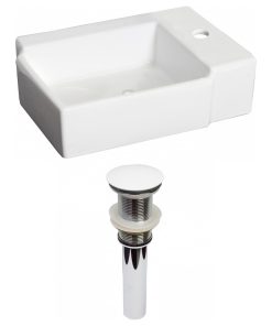 16.25-in. W Bathroom Vessel Sink Set RPBK-31166