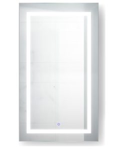 24x42 Recessed Or Surface Mount Medicine Cabinet 4 Shelves, LED, Right