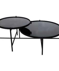 48 Inch Coffee Table Black Contemporary Moe's Home