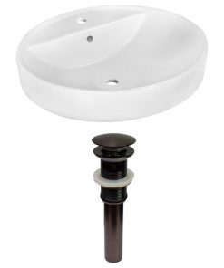 18.1-in. W Bathroom Vessel Sink Set RPBK-31414