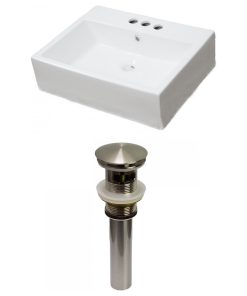 21-in. W Bathroom Vessel Sink Set RPBK-31107