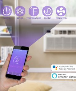 12,000 BTU 115V SMART Through-the-Wall Air Conditioner with Remote, and Wi-Fi