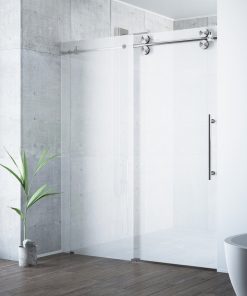 VIGO Frameless Shower Door 3/8" Hardware, 60", Right