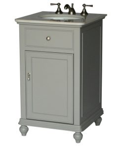 21-Inch Contemporary Style Single Sink Bathroom Vanity Model 2609-G