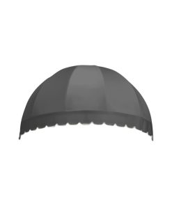 5' Bostonian Window/Entry Awning, 39.25" Hx32.25" D, Gray