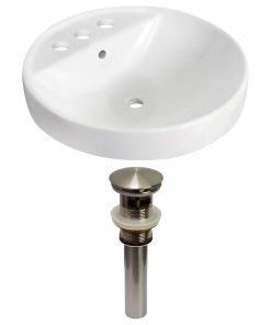 18.25-in. W Bathroom Vessel Sink Set RPBK-31147