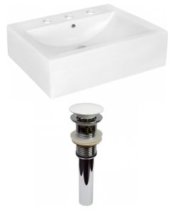 20.25-in. W Bathroom Vessel Sink Set RPBK-31587