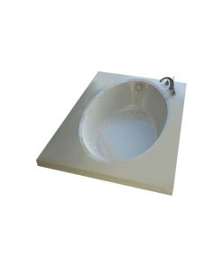 Venzi Viola 43 x 84 Rectangular Soaking Bathtub By Atlantis