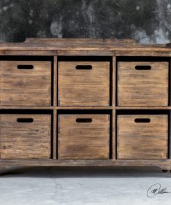 Uttermost Ardusin Driftwood Hobby Cupboard