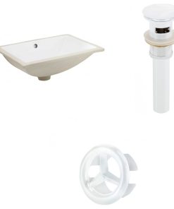 18.25-in. W Bathroom Undermount Sink Set RPBK-20615