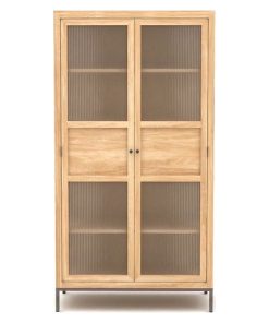 Wooden China Cabinet, Tikamoon Andrea