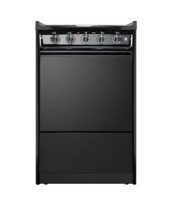 Summit 20" Electric Range, Black TEM110CR