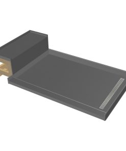 TileRedi RT3448R-SQBN-RB34-KIT 34x60 Pan and 34-Bench Kit