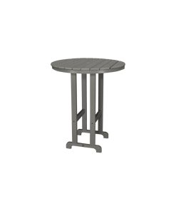 Trex Outdoor Furniture Monterey Bay Round 36" Bar Table, Stepping Stone