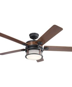 60" Ahrendale Fan, Auburn Stained