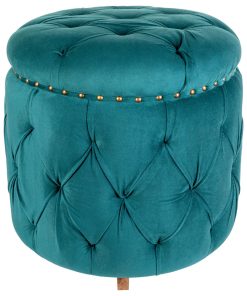 Surya Amana AAA-003 Ottoman, Teal