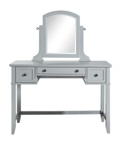 Vista 2-Piece Vanity Set Gray, Vanity, Mirror