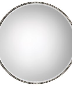 Uttermost Stefania Beaded Round Mirror