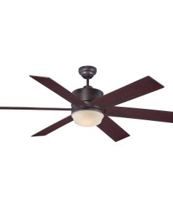 Velocity 1 Light 60 in. Outdoor Fan, English Bronze