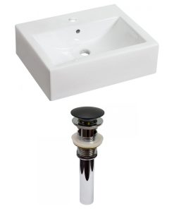20.25-in. W Bathroom Vessel Sink Set RPBK-31039