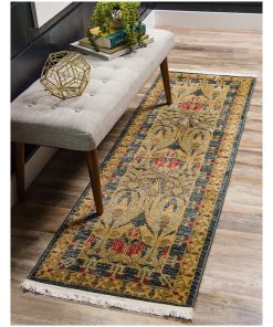 Traditional Stirling 9'x12' Rectangle Denim Area Rug