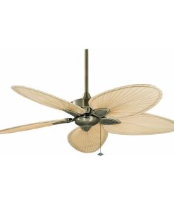 5 Blade Ceiling Fan Pull Chain Control - 52 Inches Wide by 14.82 Inches High