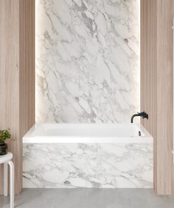 Voltaire 54x30, Acrylic Glossy White, Alcove, Bathtub, Right-Hand Drain