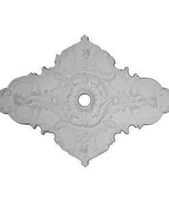 67 1/4"W x 43 3/8"H x 4"ID x 2"P Melchor Diamond Ceiling Medallion