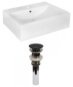 20.25-in. W Bathroom Vessel Sink Set RPBK-31365