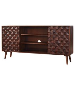 Surface Wood Entertainment Unit, With Storage