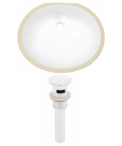 16.5-in. W Bathroom Undermount Sink Set RPBK-24886