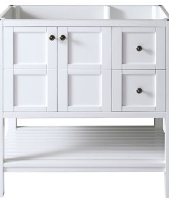 Virtu Winterfell 36" Cabinet Only, White