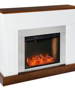 Trandling Industrial Alexa Smart Fireplace