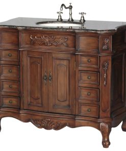 42-Inch Antique Style Single Sink Bathroom Vanity Model 2815-42 BN