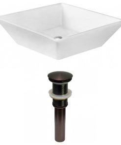 15.75-in. W Bathroom Vessel Sink Set RPBK-31449