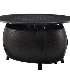 Taylor Oval Aluminum LPG/NG Fire Pit