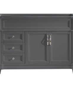 Victoria 48" Single Bathroom Vanity Cabinet, Gray