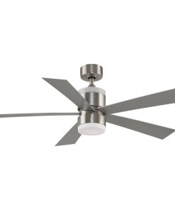 Torch 52" Ceiling Fan, Brushed Nickel
