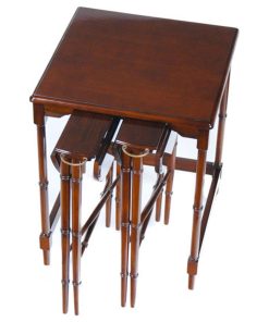 Tall Nesting Mahogany Tables